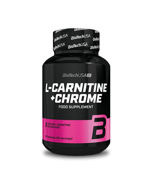 BioTechUSA L-Carnitine + Chrome 60cps (for her)