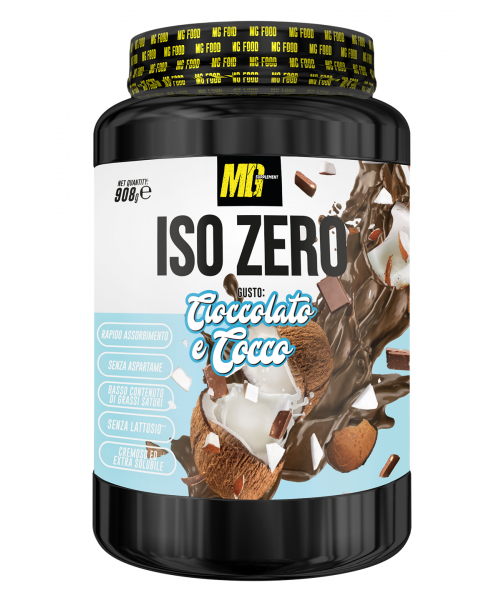 Proteine Isolate Cioccolato e Cocco - Iso Zero 908gr