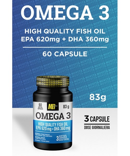 Omega 3 - 60 Softgel Capsules