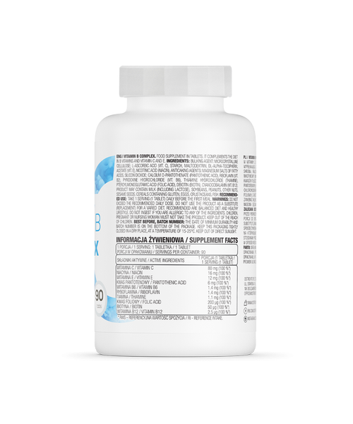 Ostrovit Vitamin B Complex 90tabs