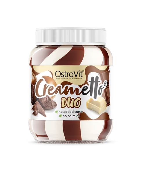 Ostrovit Crema Creametto 350gr Duo Latte e Nocciola
