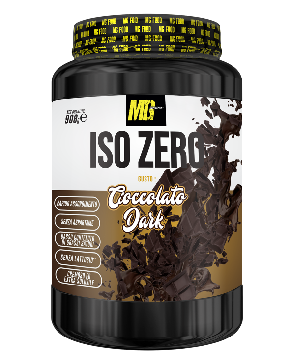 Proteine Isolate Cioccolato Dark - Iso Zero 908gr