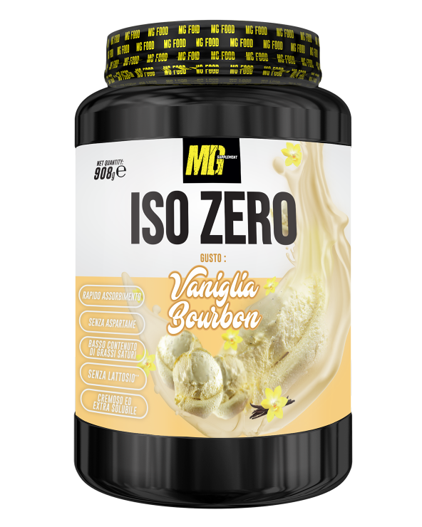 Bourbon Vanilla Protein Isolate - Iso Zero 908gr