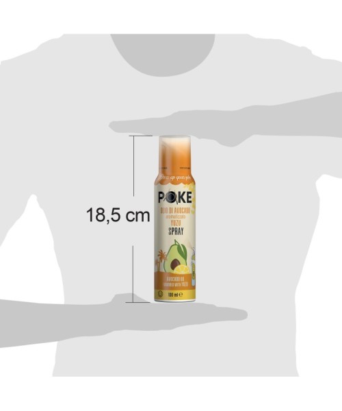 Spray Leggero Condimento Allo Yuzu a Base di Olio di Avocado Spray per Poke 100ml