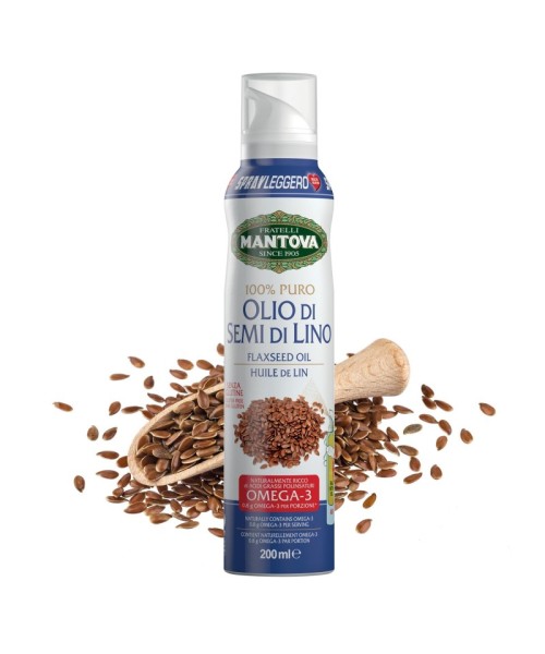 Spray Leggero Olio di Lino 200ml