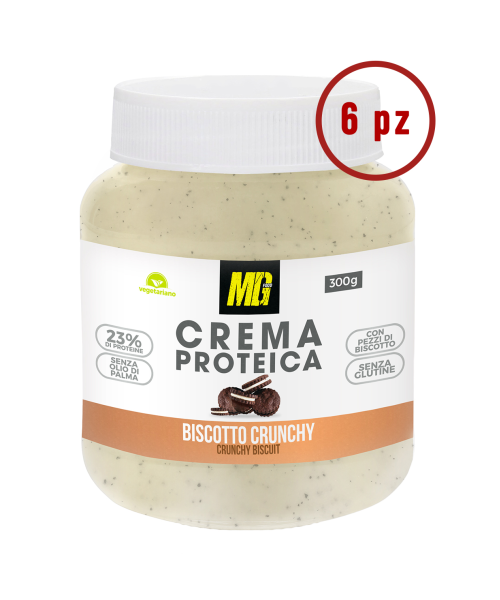 Spreadable Protein Cream Biscuit Crunchy Box 12 x 350gr