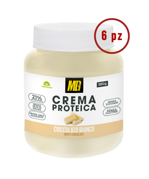 White Chocolate Spreadable Protein Cream Box 12 x 350gr