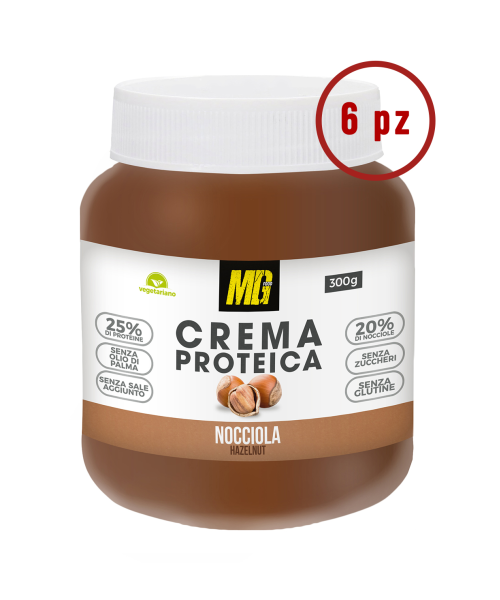 Hazelnut Spreadable Protein Cream Box 12 x 350gr