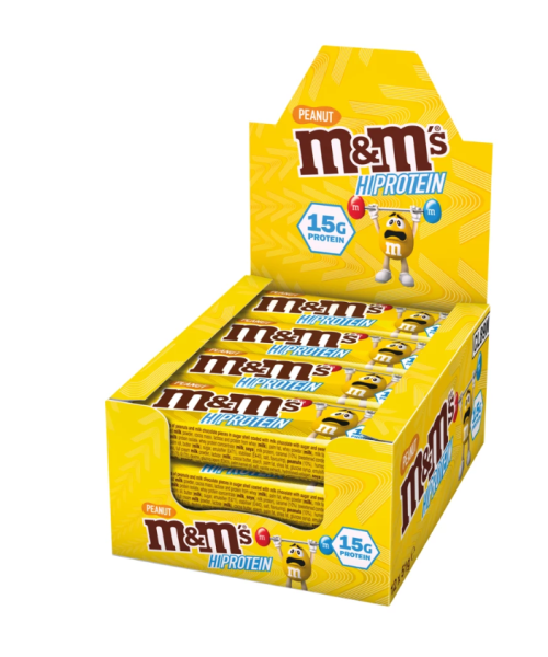 Mars Protein M&M's Barretta Proteica Hi Protein Arachidi 51g - Scadenza 26/09/2025