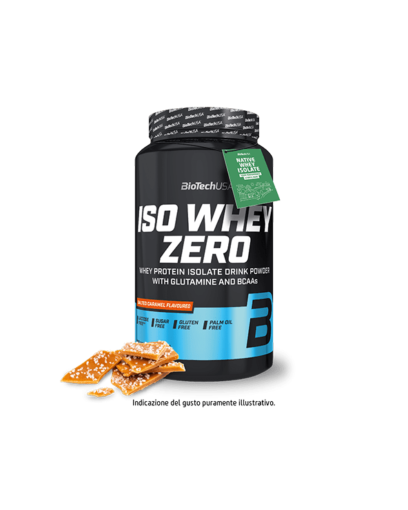 Biotech Usa Iso Whey Zero 908gr Caramello Salato