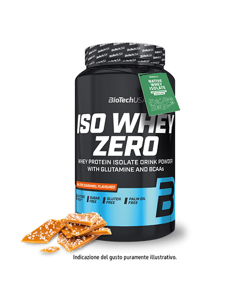 Biotech Usa Iso Whey Zero 908gr Caramello Salato