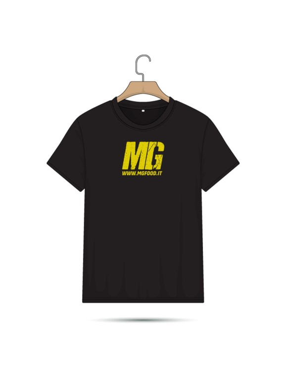 MG Food T-Shirt Cotone Nera Unisex