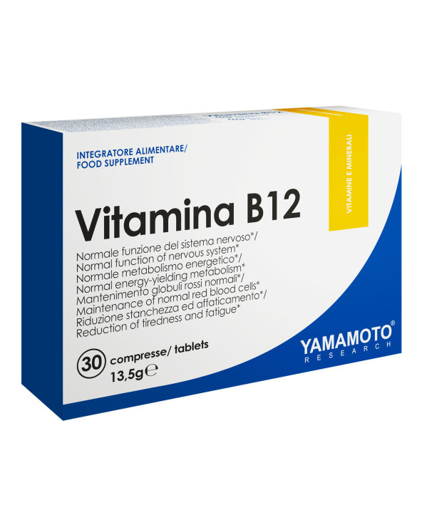 Yamamoto Nutrition Vitamina B12 Meticobalamina 1000mcg 30cpr
