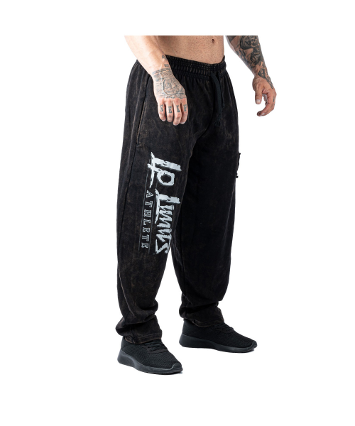 Pantalone Slavato Nero - Legal Power Body Pants Ottomix