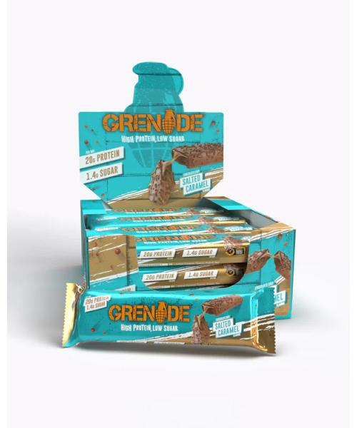 Grenade Protein Bar 60gr Chocolate Chip Salated Caramel