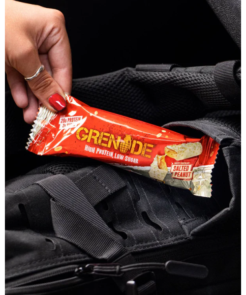 Grenade Protein Bar 60gr White Chocolate Salated Peanut