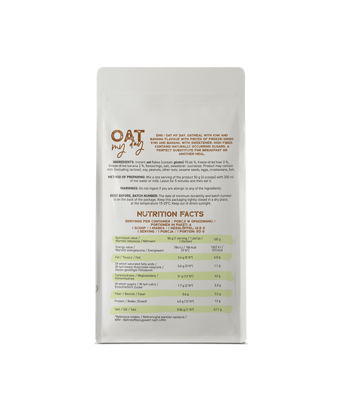 Ostrovit Oat My Day 200gr Kiwi Banana
