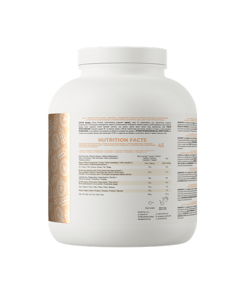Ostrovit Instant Oat Flakes 2270gr Fragola - Scadenza 20/09/2025