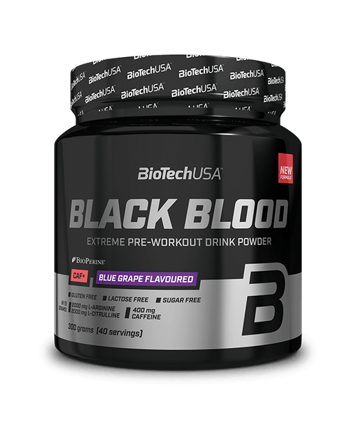 BioTechUSA Black Blood CAF+ 300gr Cola