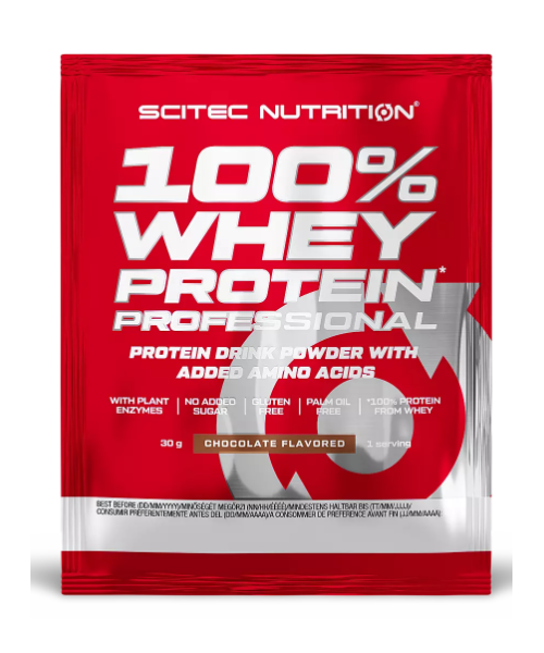 Scitec 100% Whey Protein Professional 30gr Banana