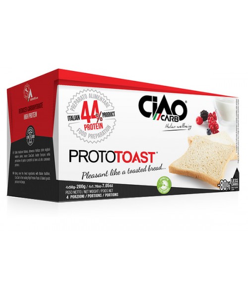 Ciao Carb Prototoast 200gr (4x 50gr) Stage 1 Naturale