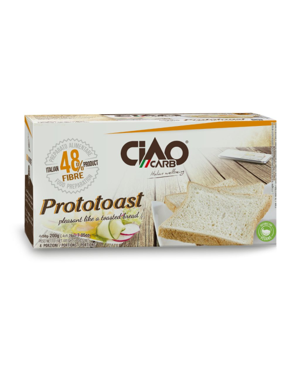 Ciao Carb Prototoast Naturale 200gr (4x 50gr) Stage 2