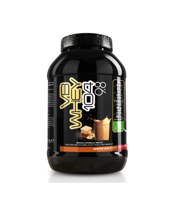 Net Integratori Vb Whey 104 Optipep 9.8 900gr Wafer Nocciola