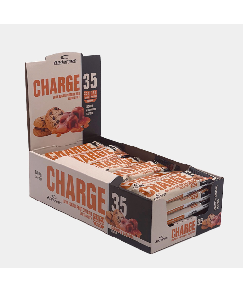 Anderson Charge 35 - Barretta Proteica Biscotto e Caramello 50g - Scadenza 11/10/2025