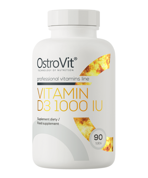 Ostrovit Vitamin D3 1000 IU 90tabs