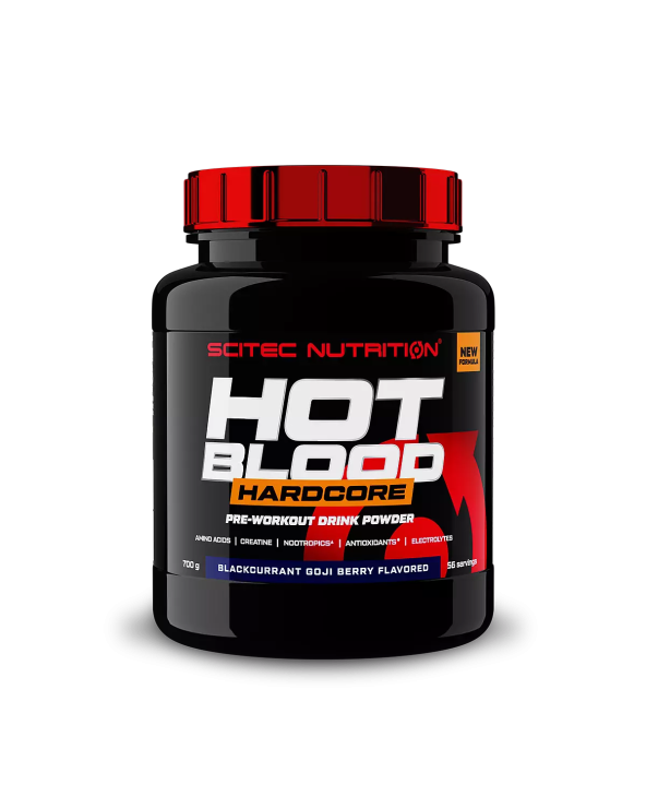 Scitec Hot Blood Hardcore 700gr Guaranà