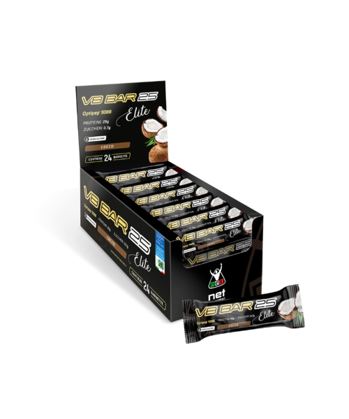 Net Integratori VB BAR 25 ELITE 50g Cocco