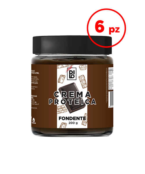 Dilo Crema Proteica Spalmabile Fondente 6*200gr
