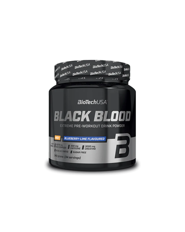 BioTechUSA Black Blood NOX+ 340gr Mirtillo e Lime