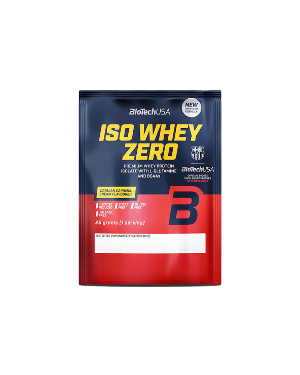 Biotech Usa Iso Whey Zero 25gr Catalan Caramel Cream