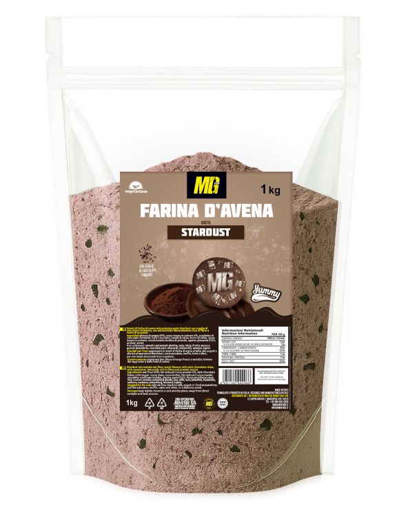 Farina D'avena Micronizzata Polvere di Stelle (Stardust)  - Yummy Line 1Kg