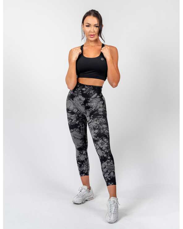 Booty Builder Camo Vibe Leggings Grey/Black