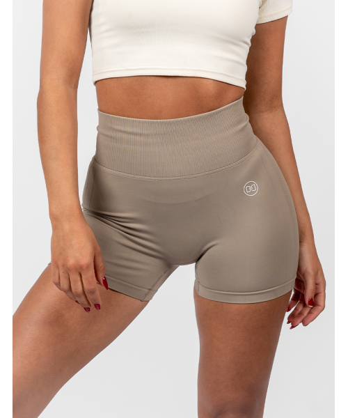 Booty Builder Curve Shape Shorts Beige