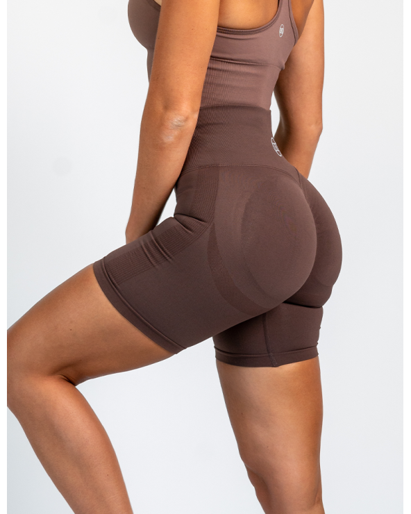 Booty Builder Air Flow Shorts Brown