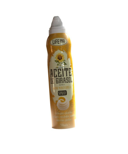 Life Pro Fit Food Oil Spray 200ml Sunflower Butter