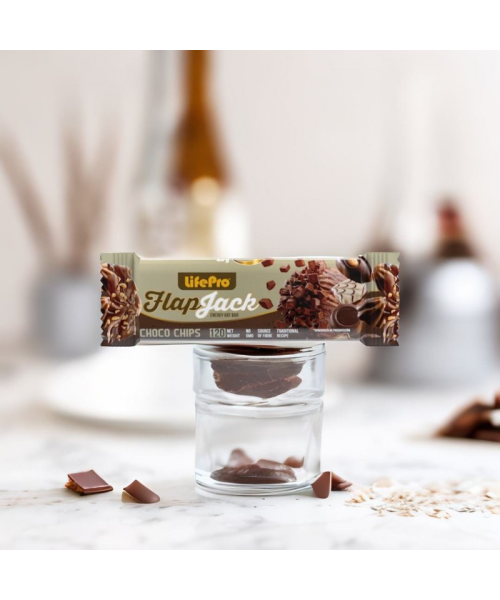 Life Pro Fit Food Flapjack 120gr Choco Chip scadenza 08/10/26