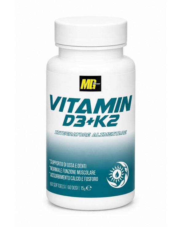Mg Food Supplement Vitamin D3 + K2 60softgel