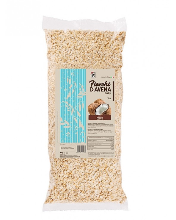 Fiocchi di Avena Baby Aromatizzati Cocco - Dilo Fiocchi d'Avena 1kg