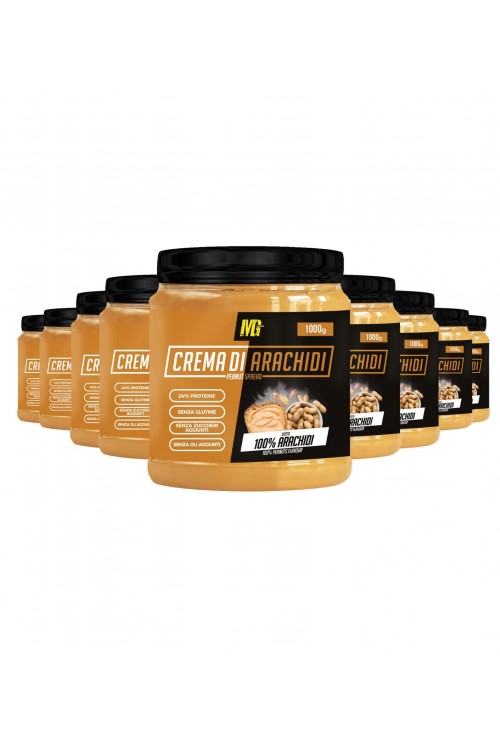 MG Food Supplement Natural Peanut Butter Smooth 1000g