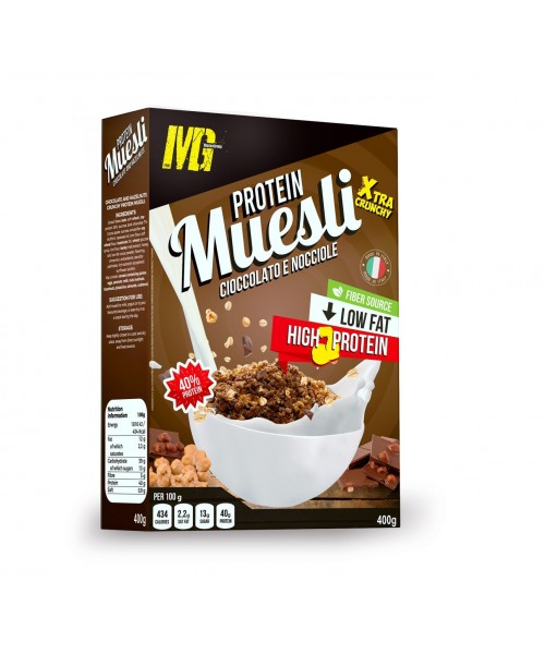 Muesli Chocolate and Hazelnut + Xcrunchy - Muesli Protein 400g