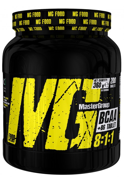 MG Food Supplement Bcaa 8:1:1 With Vitamin B6 200tab