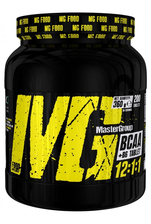 MG Food Supplement Bcaa 12:1:1 With Vitamin B6 200tab
