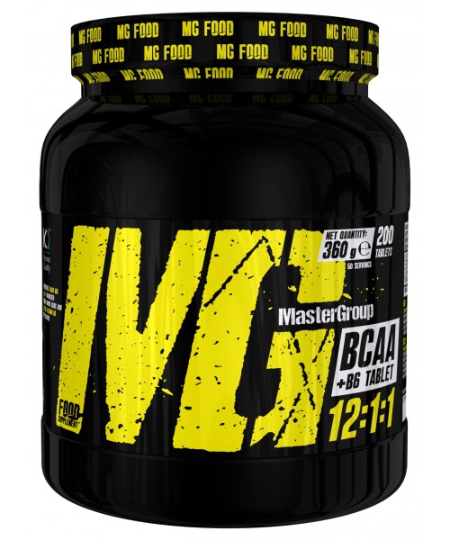 MG Food Supplement Bcaa 12:1:1 Con Vitamina B6 200tab