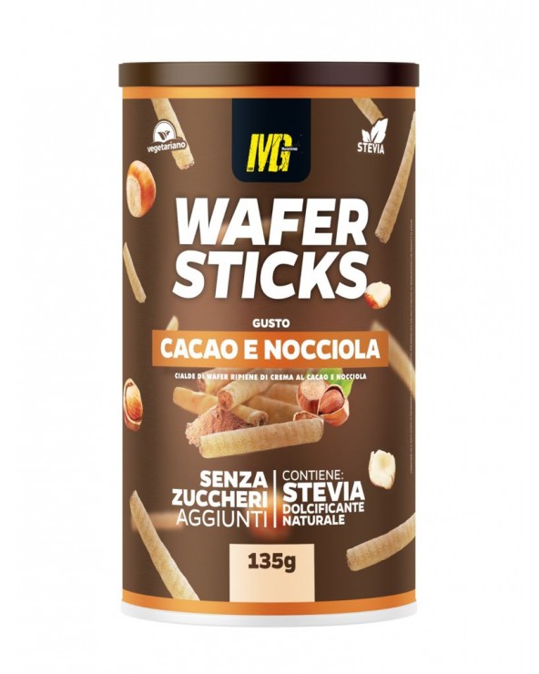 Wafer Sticks Cacao e Nocciola 135Gr scadenza 31/03/2025