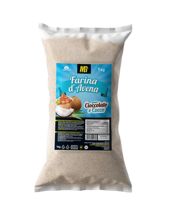 Micronized Oat Flour Chocolate And Coconut 800g
