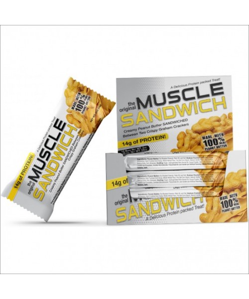 Muscle Sandwich Barretta Proteica Gusto Original 56Gr